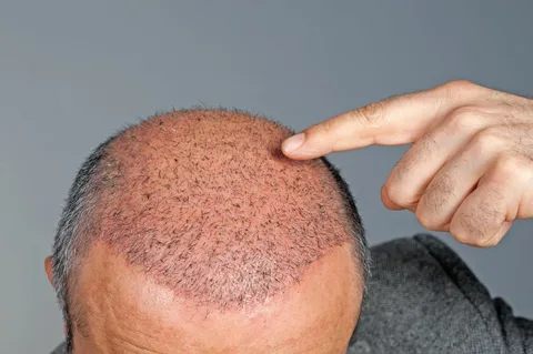 Hair transplant treatment planning with donor hair assessment